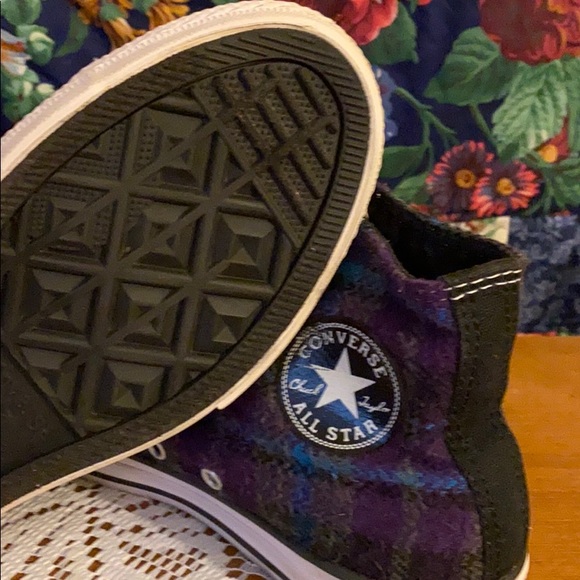 Converse All Stars plaid Cloth - Picture 7 of 8